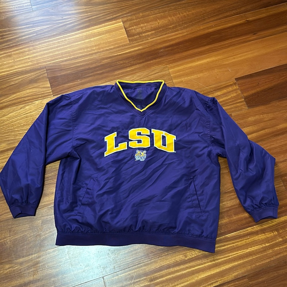 LSU TIGERS NCAA MENS WINDBREAKER